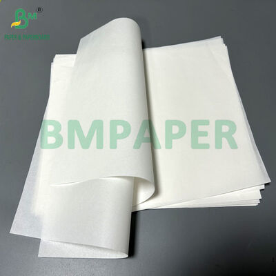 35 gr 38 gr Rollo di carta interlacciata bianca per proteggere il vetro dell'automobile 1700MM 1800MM