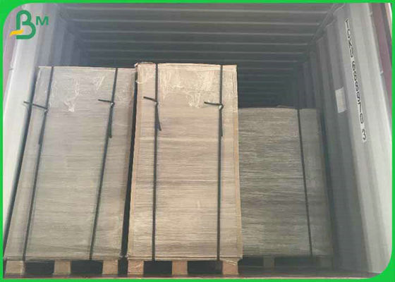 Carta di cartone grigia di polpa riciclata 70*100cm 1mm 1,5mm 2mm fogli di cartone grigia per imballaggio