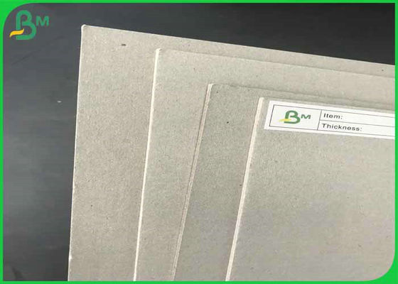 Carta di cartone grigia di polpa riciclata 70*100cm 1mm 1,5mm 2mm fogli di cartone grigia per imballaggio