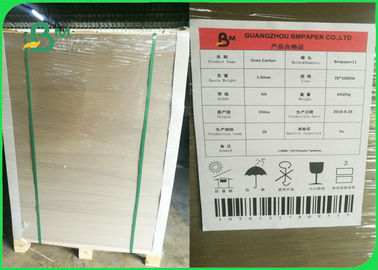 1 mm 1,5 mm 2 mm Grigio cartone di chipboard fogli di carta neri grigio laminato cartone
