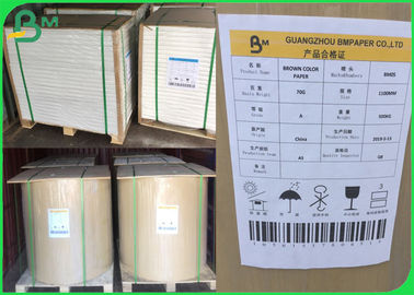 Bobina di carta Kraft 110 - 220gm a prova di umidità per imballaggi