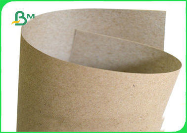 250 / 300 / 300gm Buona resistenza superficiale Gloss Kraft Paper Roll per imballaggio