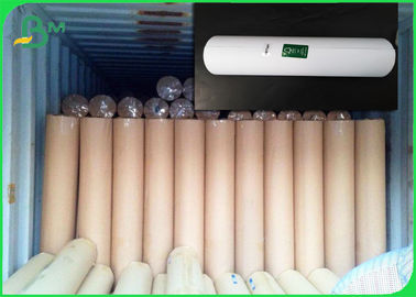 24 Inch 36 Inch Inkjet Plotter Paper Roll 80gm Per Industria Industria Inductiva