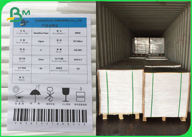 Carta UWF non rivestita senza legno 100 gm 120 gm OBA libero in fogli