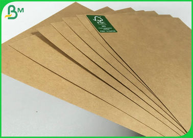 Anti-curl Pulpa pura cartone kraft marrone rotolo di 190g 200g 230g 250g