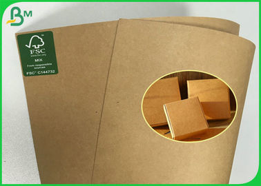 Anti-curl Pulpa pura cartone kraft marrone rotolo di 190g 200g 230g 250g