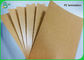 carta patinata del oilproof 300g del PE di categoria alimentare di Brown Kraft per la scatola o il vassoio di pranzo