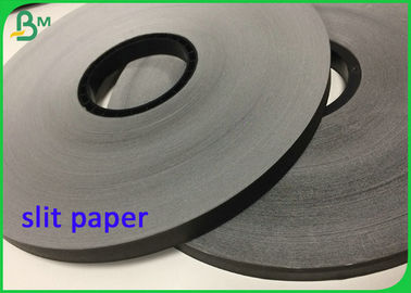 60G 15mm Solid Black Slit Paper Roll con certificazione FDA approvata