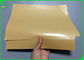 rotolo di carta di imballaggio per alimenti di 45gr 47gr Brown Kraft con 1 rivestimento laterale del PE