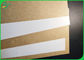 Il bordo superiore bianco della fodera del commestibile 300gsm 325gsm Kraft per porta via le scatole