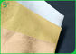 Tessuto lavabile molle e liscio della carta kraft Per la borsa variopinta di DIY in rotolo