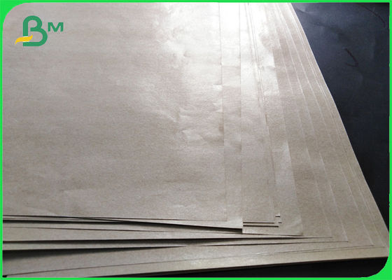 Rollo di carta kraft marrone PE rivestita da un solo lato 80 gm