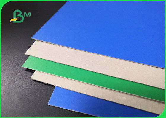 1mm Grey Paperboard For File Folders coperto verde/blu di 1.2mm ha laminato
