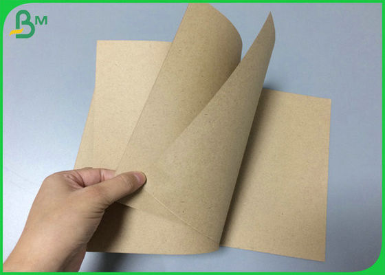 Non rivestito 60 g 80 g carta kraft marrone per copertina di notebook Materia prima