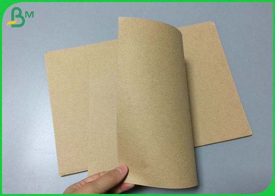 Non rivestito 60 g 80 g carta kraft marrone per copertina di notebook Materia prima