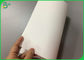 colore bianco di carta del sintetico impermeabile di 100um 130um per fare etichetta
