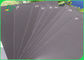 Carta d'imballaggio del cartone nero puro opaco non rivestito di 250gsm Kraft