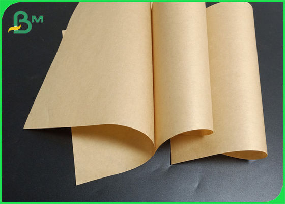Certificato FDA 50gm 50gm 60gm Imballaggio alimentare Carta Kraft marrone naturale Jumbo Roll