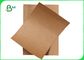 carta kraft di 135gsm 150gsm Brown per i beni durevoli cosmetico 760 x 880mm del pacchetto