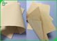 Tipo non rivestito carta kraft di Brown del commestibile di 100gsm 120gsm per il sacco di carta