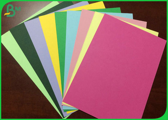 SGS approvato 230gm 250gm foglio di carta colorato con stampa a colori stabile