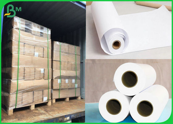 20LB 24" 36" largo x 150ft 2 inch Core White Bond Roll Paper per progettazione architettonica