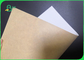 325gsm 1 Clay Coated Kraft Back Paper bianco laterale per le scatole da portar via 65 x 96cm