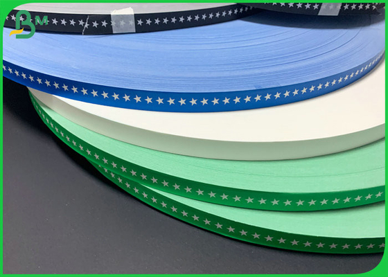 Paglie Slitted verde blu variopinte del grado di 60gsm 15mm Straw Base Paper For Food