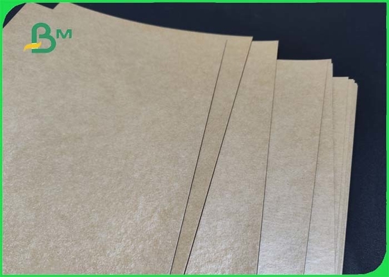 carta kraft patinata PE di 15g + di 270gsm Brown per resistente di acqua del vassoio 950mm dell'alimento