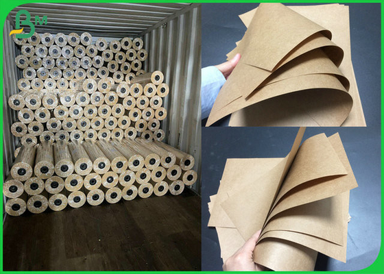 rotolo di carta kraft Jumbol di Brown del materiale di approvazione di 1100mm 80gsm Stati Uniti FDA per lo spostamento di alimento