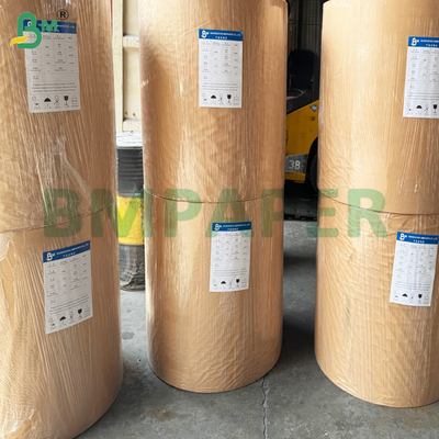 Rotoli di carta kraft patinata bianca da 15 gsm per l'imballaggio di alimenti surgelati