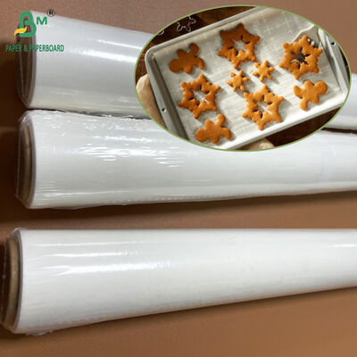Resistente alle alte temperature 38gm Forni bianchi Rollo di carta da forno 15 in X 30 ft