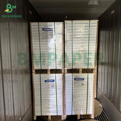 carta kraft bianca non patinata di 150gsm 180gsm per la bobina dei sacchetti della spesa 90cm 100cm
