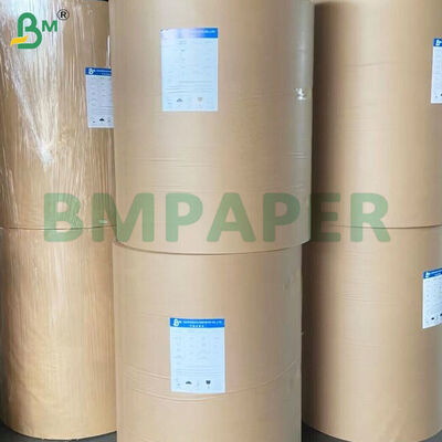 120 grammi di carta kraft marrone Jumbo Rolls per materiale per sacchetti da shopping