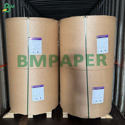 Carta Kraft marrone rivestita in PE 35g+6g per bustine di zucchero 90cm 100cm termosaldabile