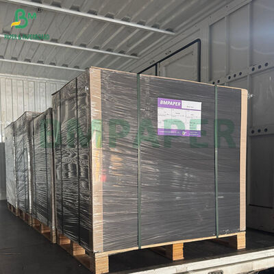 Carta nera in pura polpa di legno da 200 g/m² 250 g/m² per stampa offset 31 x 43 pollici