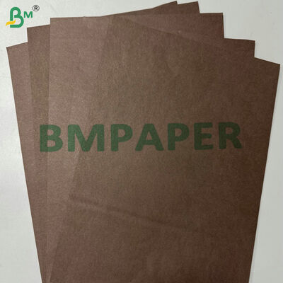 Carta a prova di olio di qualità alimentare, colore caffè, carta a prova di grasso 40 grammi 45 grammi Carta di avvolgimento per panini, hamburger e cottura